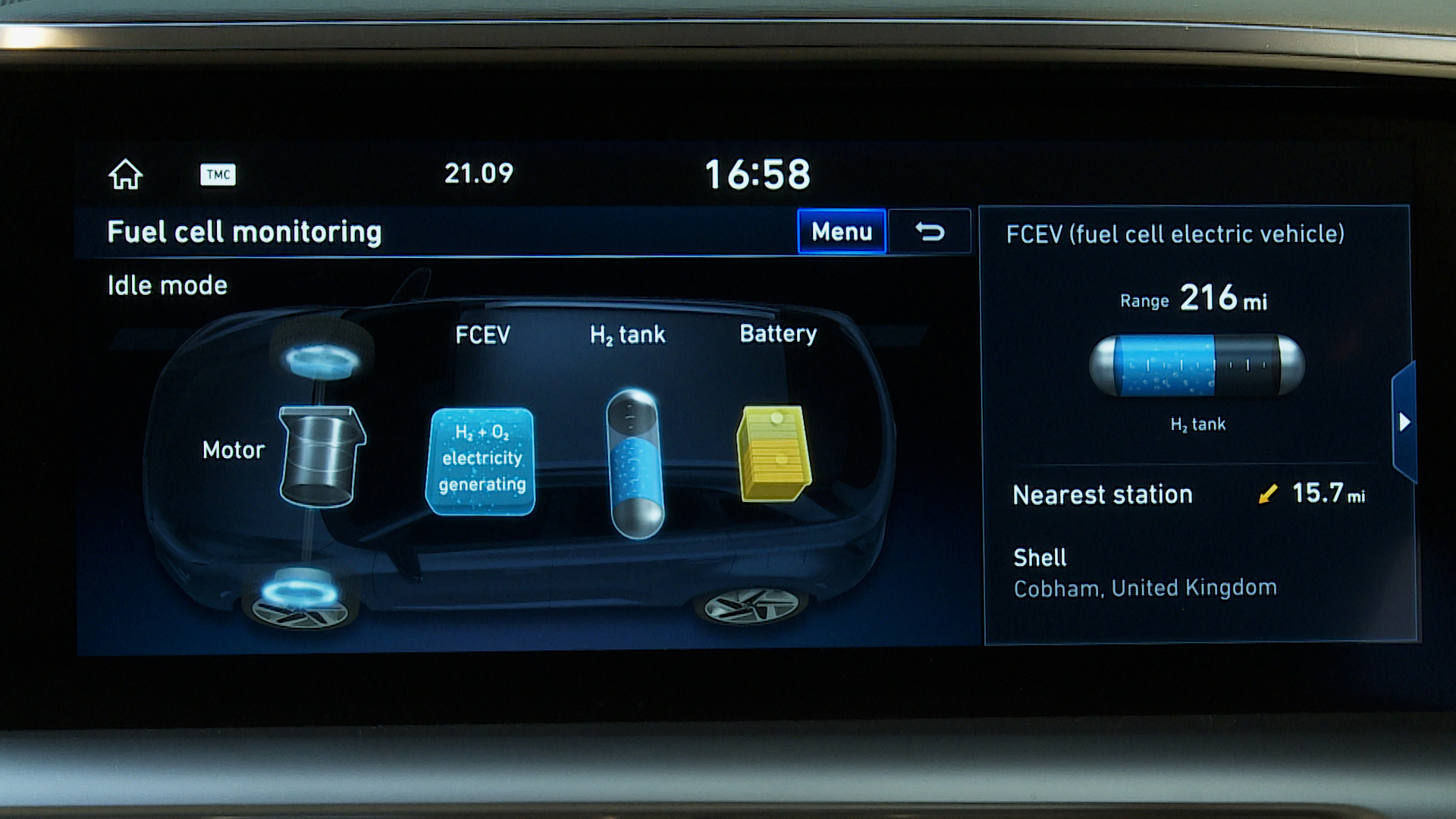 Hydrogen fuel cell Premium SE 5dr CVT